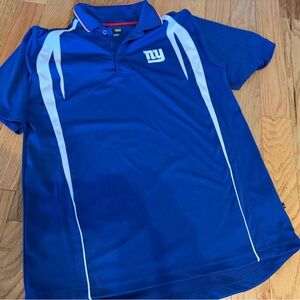 New York Giants Royal Blue Polo with White Accents